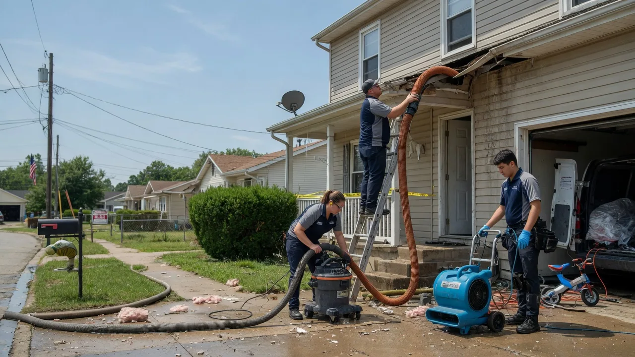 Water Damage Restoration in New Point, IN near me